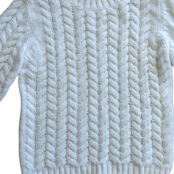 Joe Fresh Chunky Cable Knit Sweater Medium - Picture 3 of 9